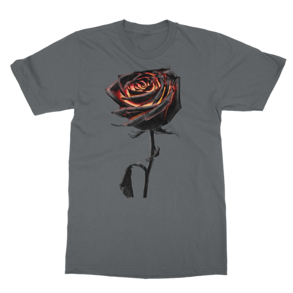 Burning Rose Classic Adult T-Shirt
