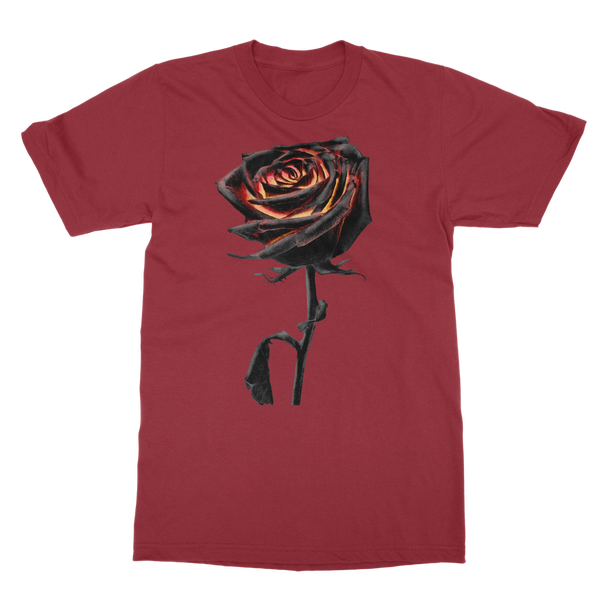 Burning Rose Classic Adult T-Shirt